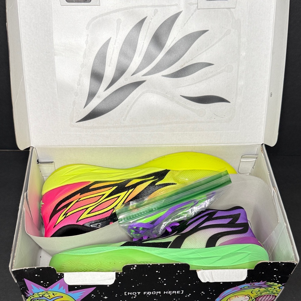Puma MELO Rick & Morty Basketball Shoes - Picture 8 of 10